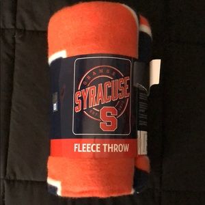 Syracuse fleece blanket